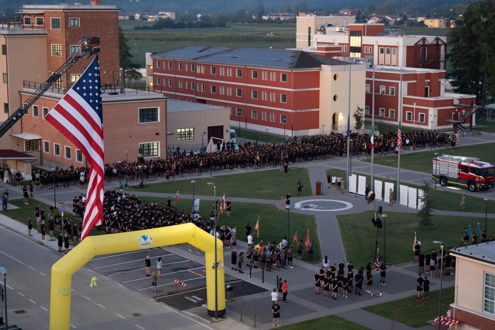 SETAF-AF hosts 9/11 solidarity run