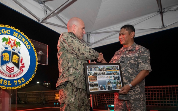 USCGC Munro Hosts CARAT Brunei 2023 Closing Ceremony