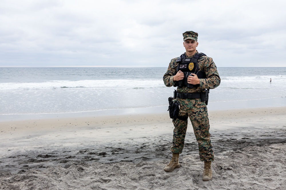 Compassion to action, military police officer helps the people of MCB Camp Pendleton