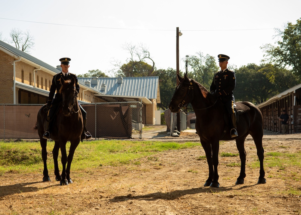 U.S. Army North Holds Horse Dedication Ceremony