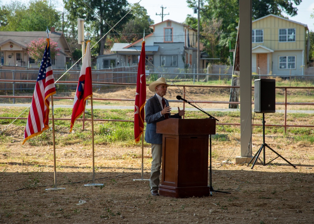 U.S. Army North Holds Horse Dedication Ceremony