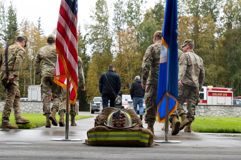 Eielson AFB commemorates the 22nd Anniversary of 9/11