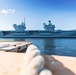 HMS PRINCE OF WALES (R09) PULLS INTO MAYPORT