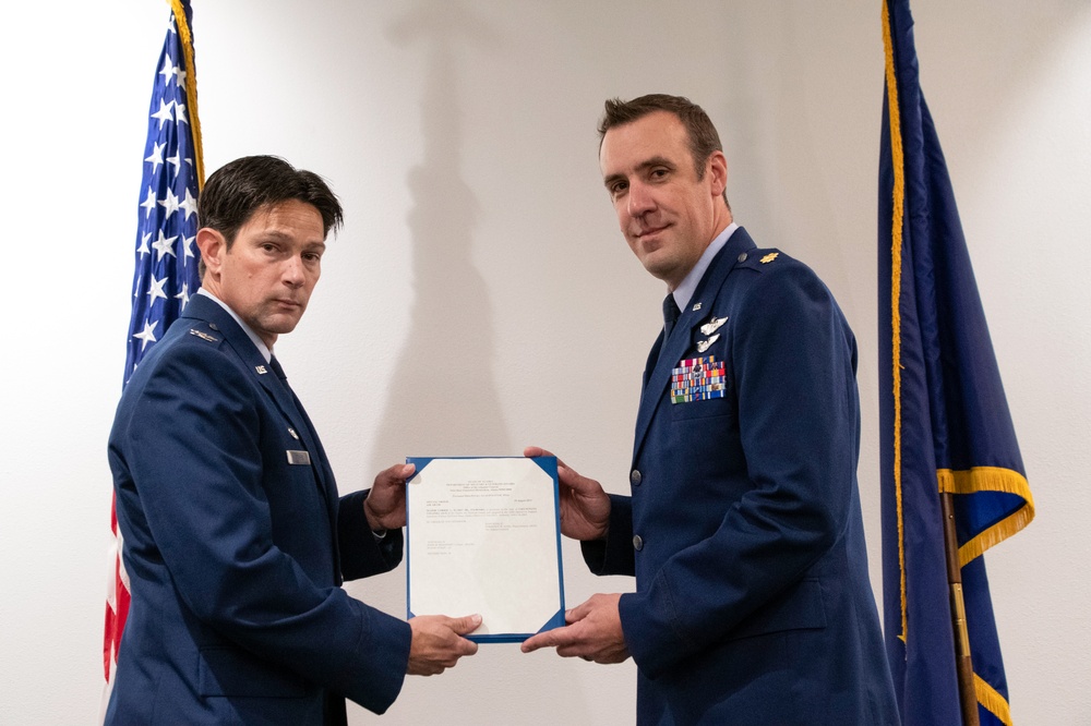 Elmes promoted to Lt. Col.