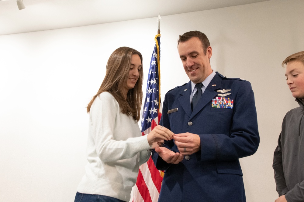 Elmes promoted to Lt. Col.