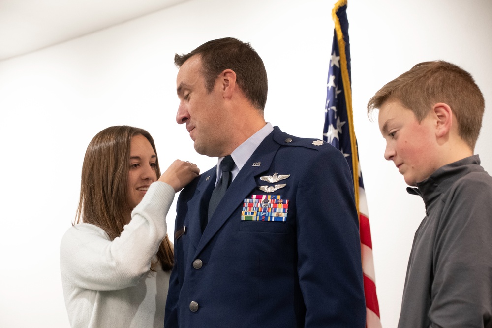 Elmes promoted to Lt. Col.