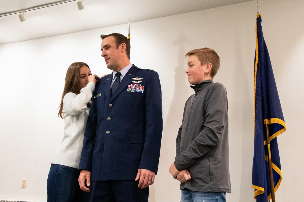 Elmes promoted to Lt. Col.