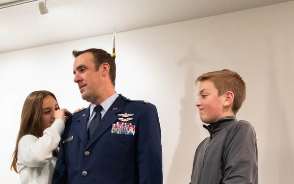 Elmes promoted to Lt. Col.