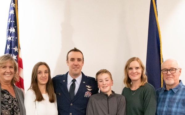 Elmes promoted to Lt. Col.