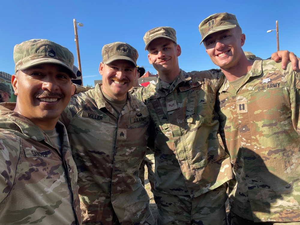 354th MDG Airman is first to receive Army medical badge