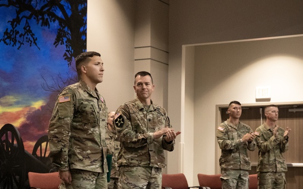 The transition of the 133rd Engineer Support Company to the 307th Engineer Utilities Detachment