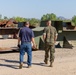 MCAS Yuma commanding officer tours ranges