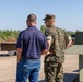 MCAS Yuma commanding officer tours ranges