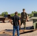 MCAS Yuma commanding officer tours ranges