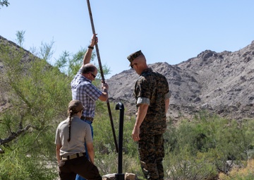 MCAS Yuma commanding officer tours ranges