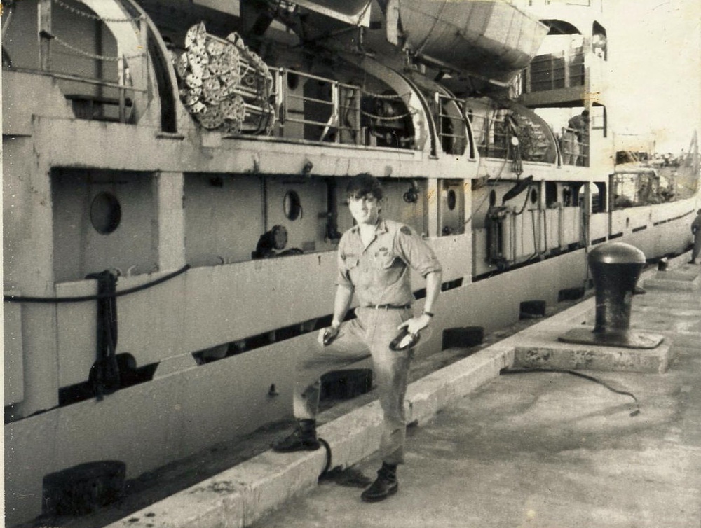 Retired US Army Chemical Corps colonel recalls response mission on Navy cargo ship