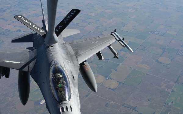 185th Air Refueling Wing Hosts Medal of Honor recipient Michael J. Fitzmaurice.
