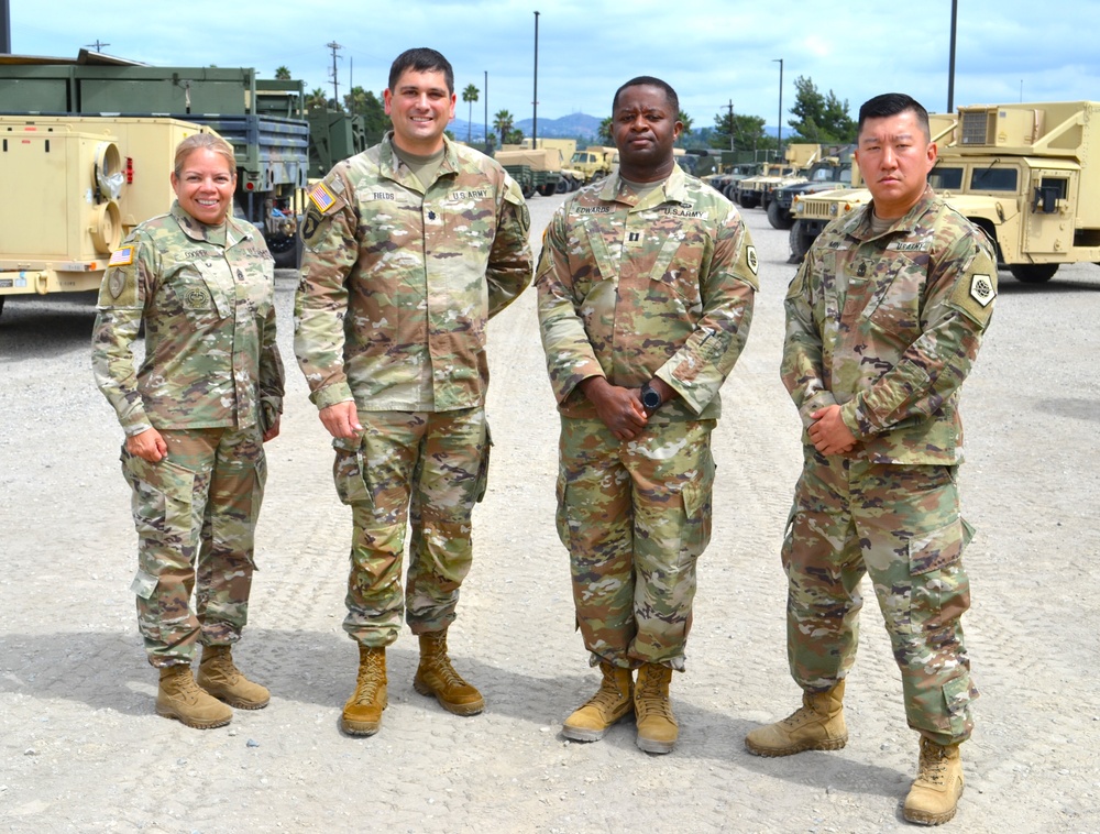 The 98th Signal Bn Charlie Co conducts validation exercise