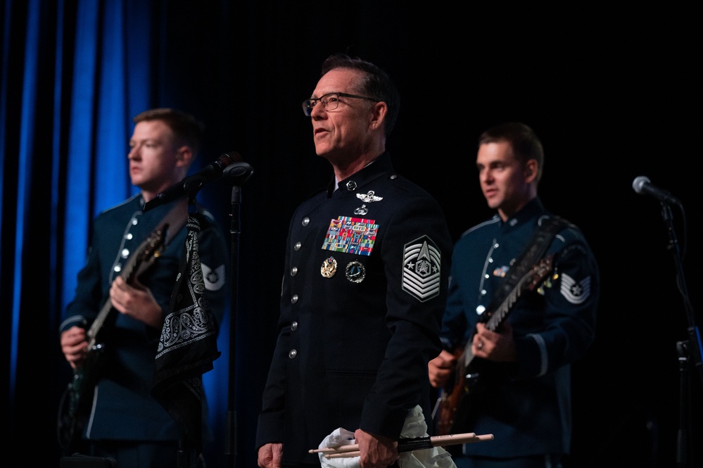 CMSSF Towberman, Max Impact perform at AFA Air, Space and Cyber Conference