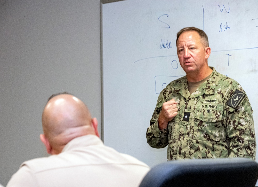 NETC Visits NTAG Southwest