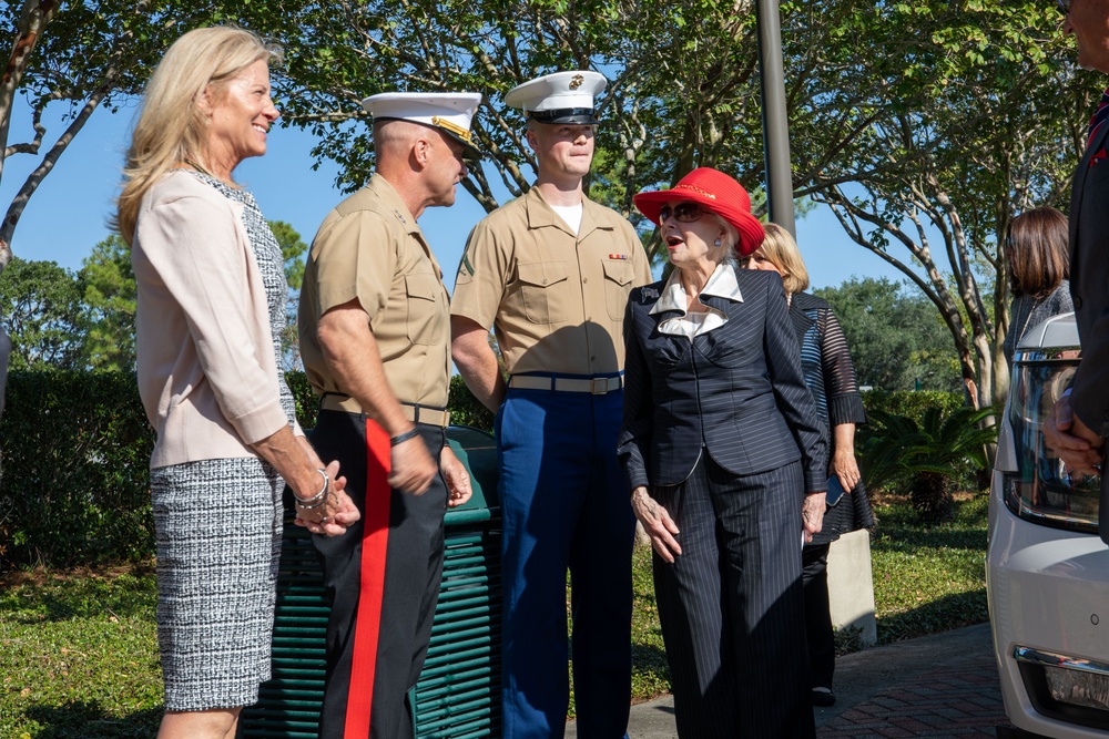 Lt. Gen. John A. Lejeune statue unveiled at Marine Corps Support Facility New Orleans