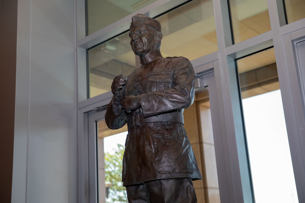 Lt. Gen. John A. Lejeune statue unveiled at Marine Corps Support Facility New Orleans