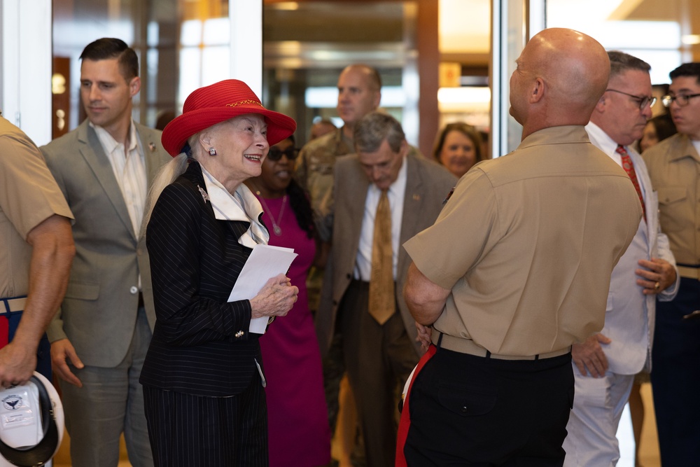 Lt. Gen. John A. Lejeune statue unveiled at Marine Corps Support Facility New Orleans