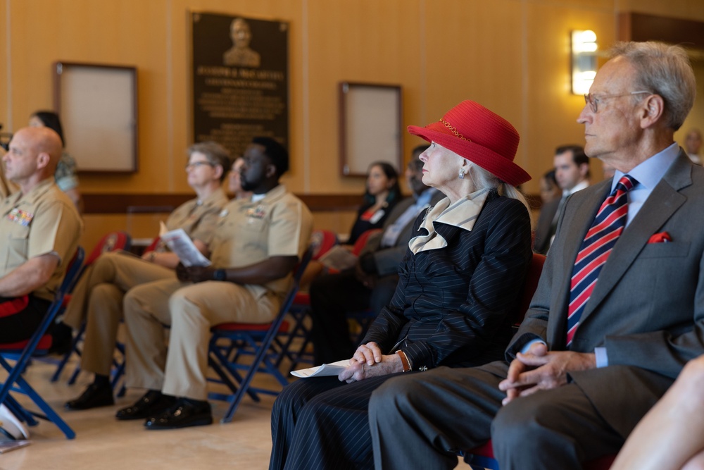 Lt. Gen. John A. Lejeune statue unveiled at Marine Corps Support Facility New Orleans