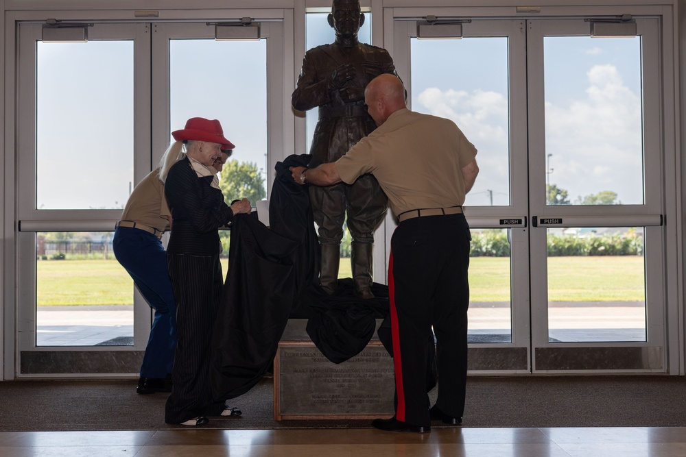 Lt. Gen. John A. Lejeune statue unveiled at Marine Corps Support Facility New Orleans