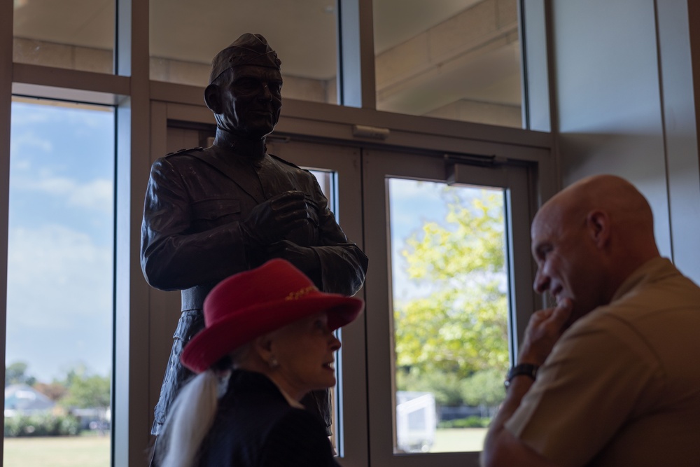 Lt. Gen. John A. Lejeune statue unveiled at Marine Corps Support Facility New Orleans