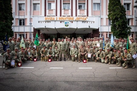 U.S. Soldiers recognized at Romanian 2023 Best Scout Competition in Buzau, Romania