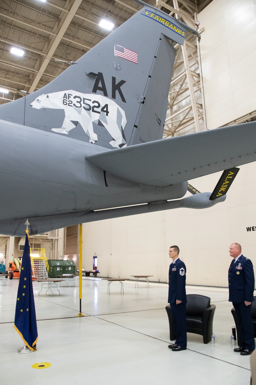 Ebinger Retires from 168th Wing