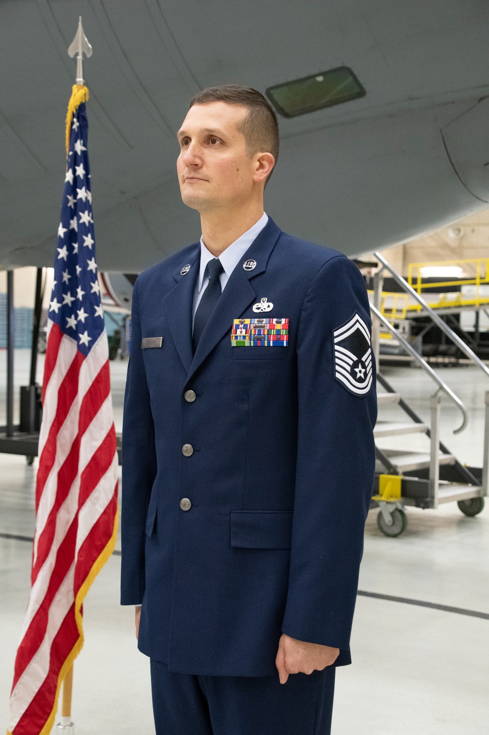 Ebinger Retires from 168th Wing