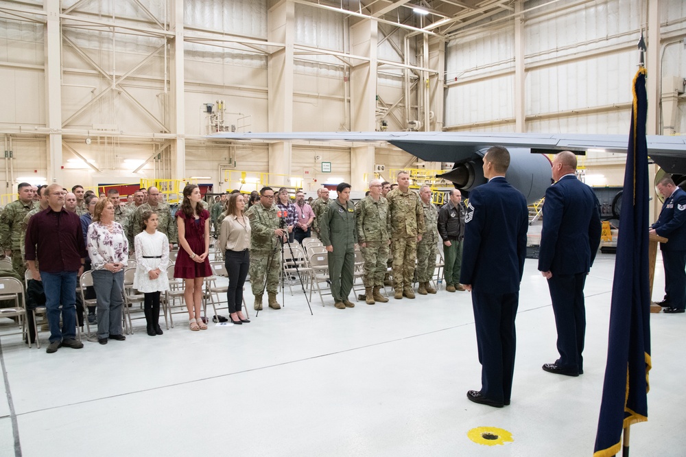 Ebinger Retires from 168th Wing