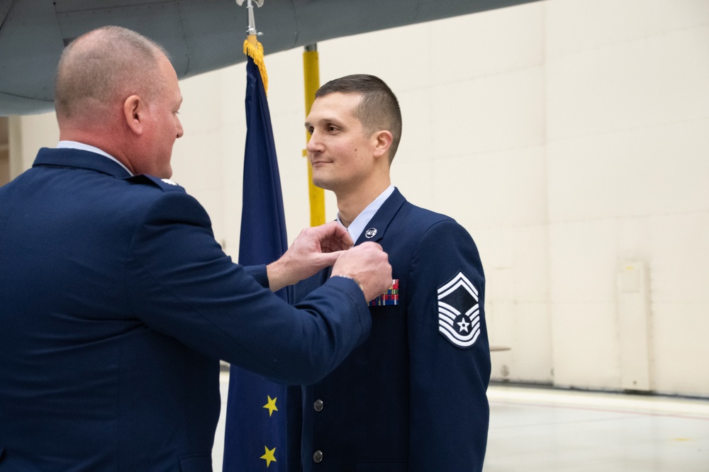 Ebinger Retires from 168th Wing
