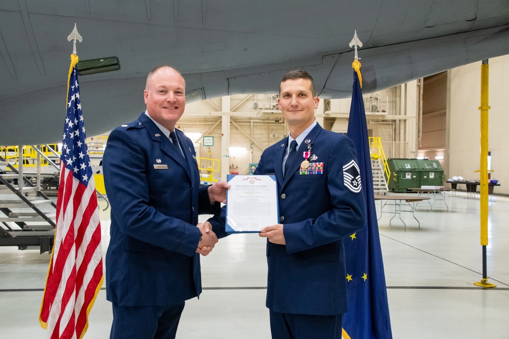 Ebinger Retires from 168th Wing
