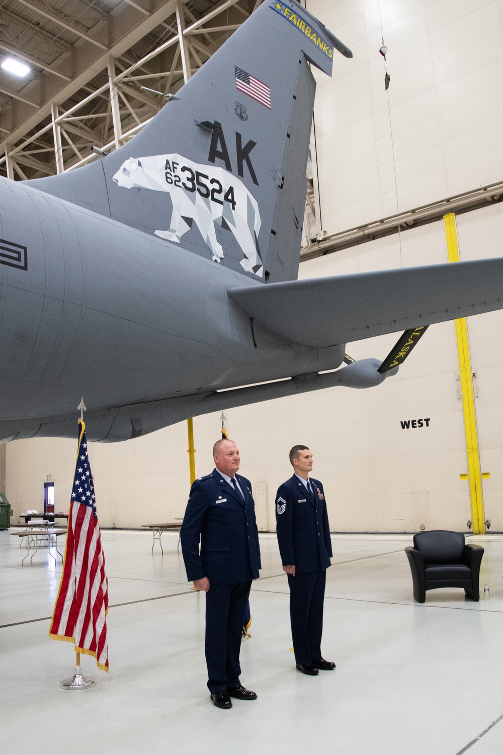 Ebinger Retires from 168th Wing
