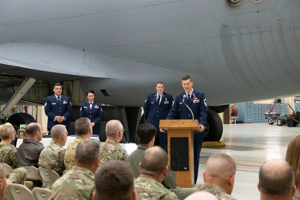 Ebinger Retires from 168th Wing