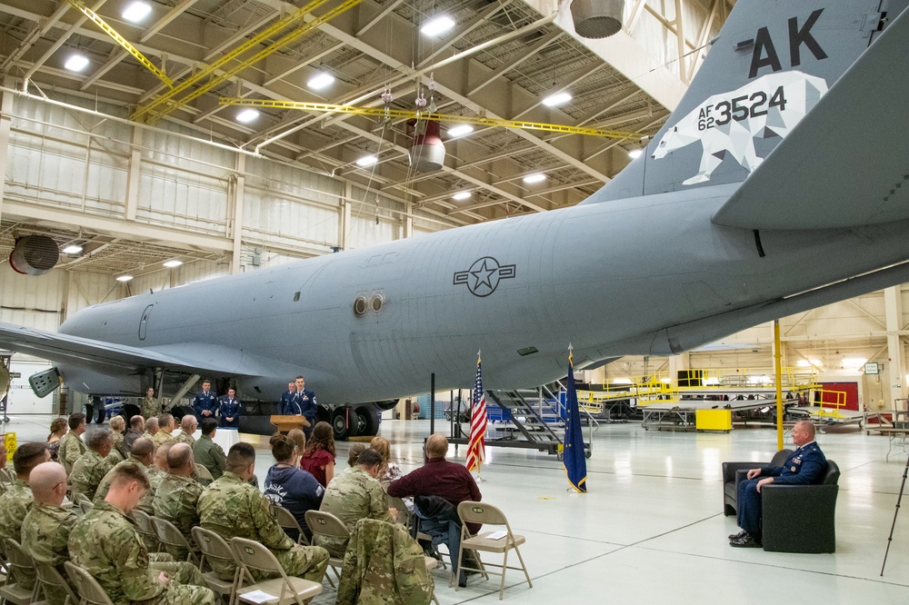 Ebinger Retires from 168th Wing