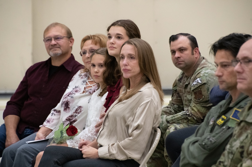 Ebinger Retires from 168th Wing