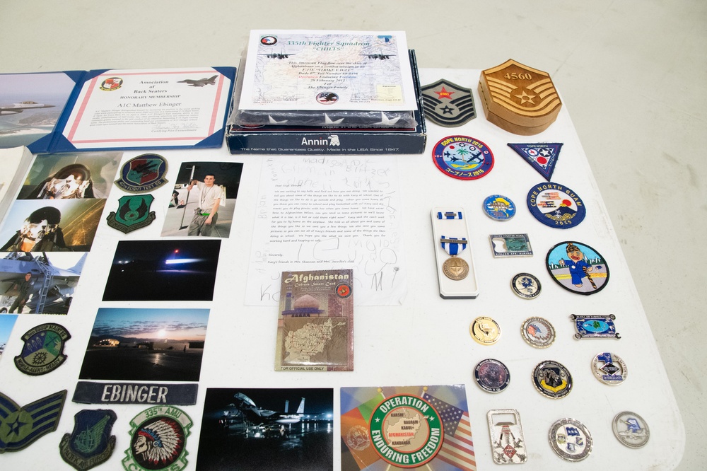 Ebinger Retires from 168th Wing