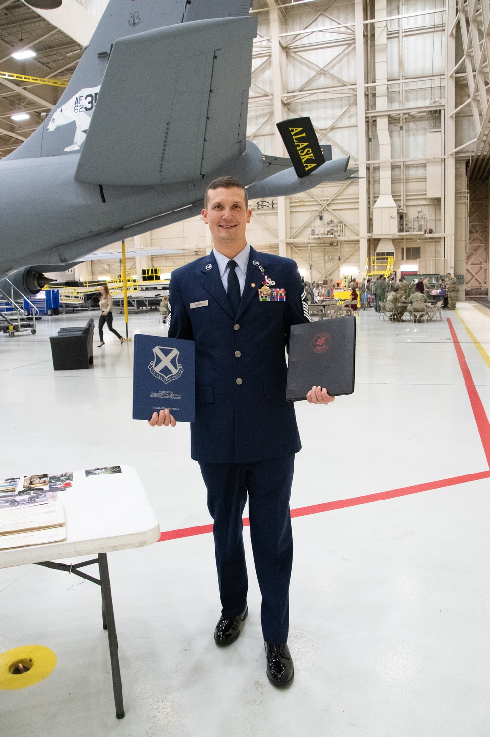 Ebinger Retires from 168th Wing