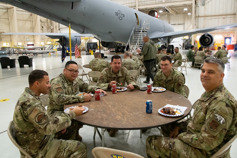 Ebinger Retires from 168th Wing