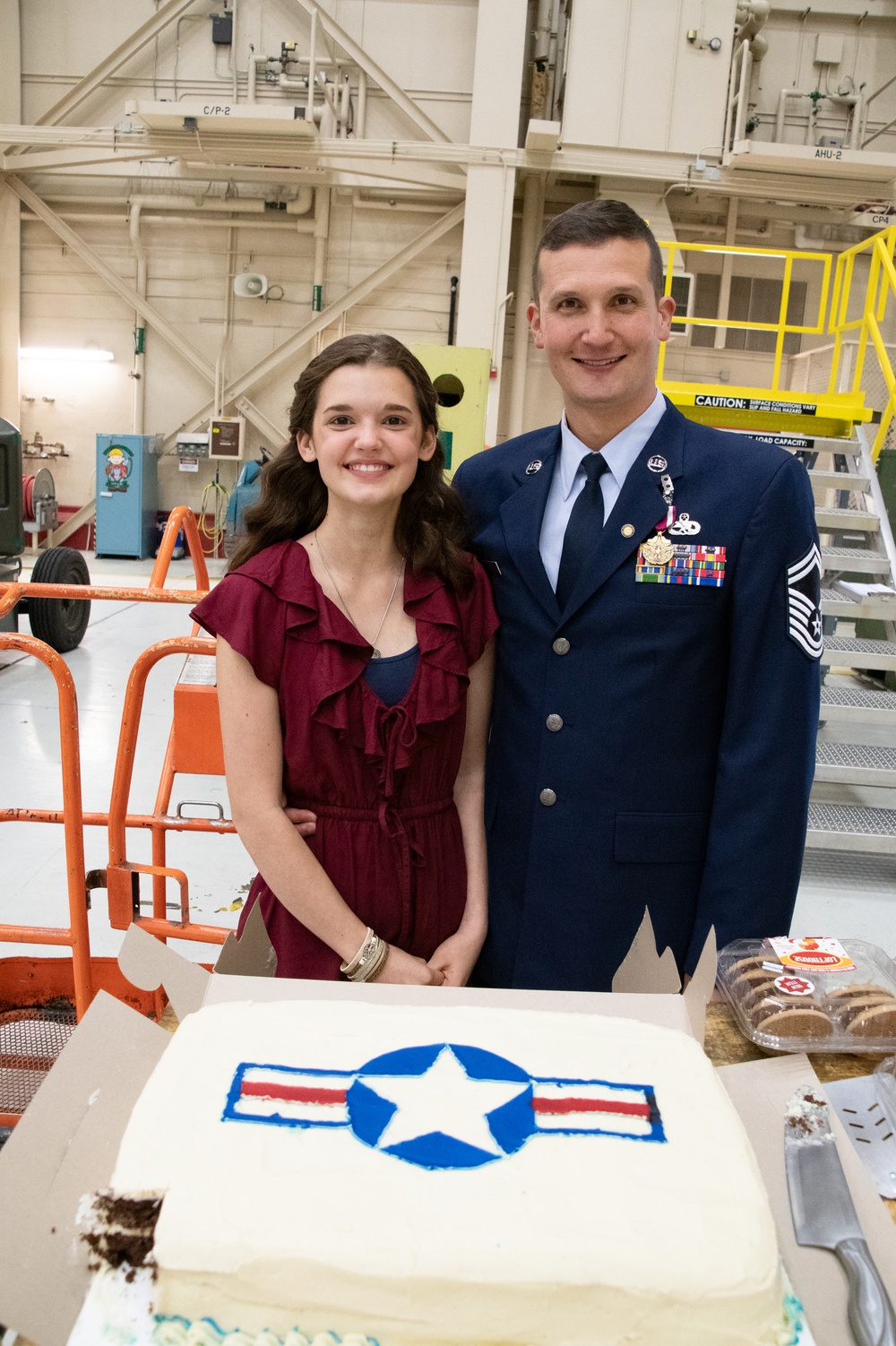 Ebinger Retires from 168th Wing