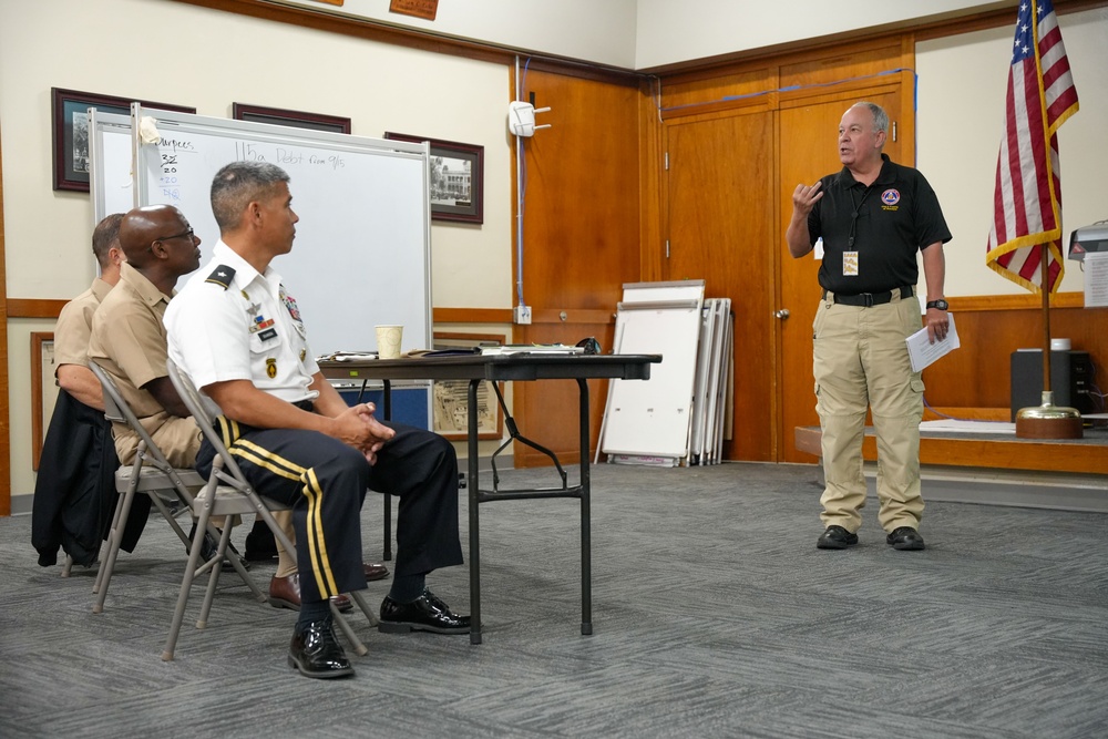 JTF-RH Strategic Engagements Director Briefs Honolulu Local Emergency Planning Committee.