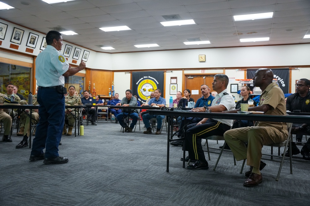 JTF-RH Strategic Engagements Director Briefs Honolulu Local Emergency Planning Committee.