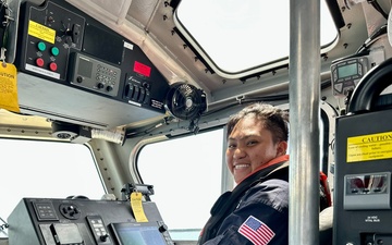 USMMA cadets intern in Guam with U.S. Coast Guard