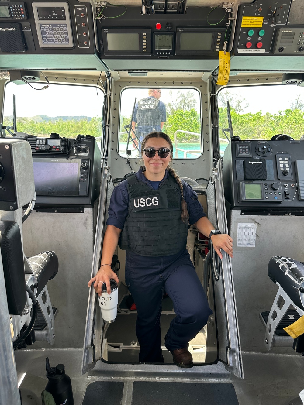 USMMA cadets intern in Guam with U.S. Coast Guard