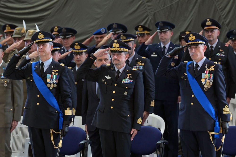 ITAF change of command