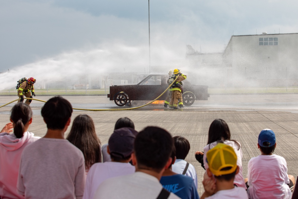 Giving Back: Marine Corps Air Station Iwakuni Station hosts a community relations event with VMGR-152